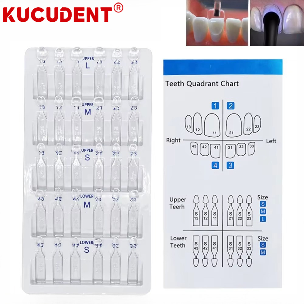 Teeth Whitening Moulds - مجموعة قوالب قشرة الأسنان المكونة من