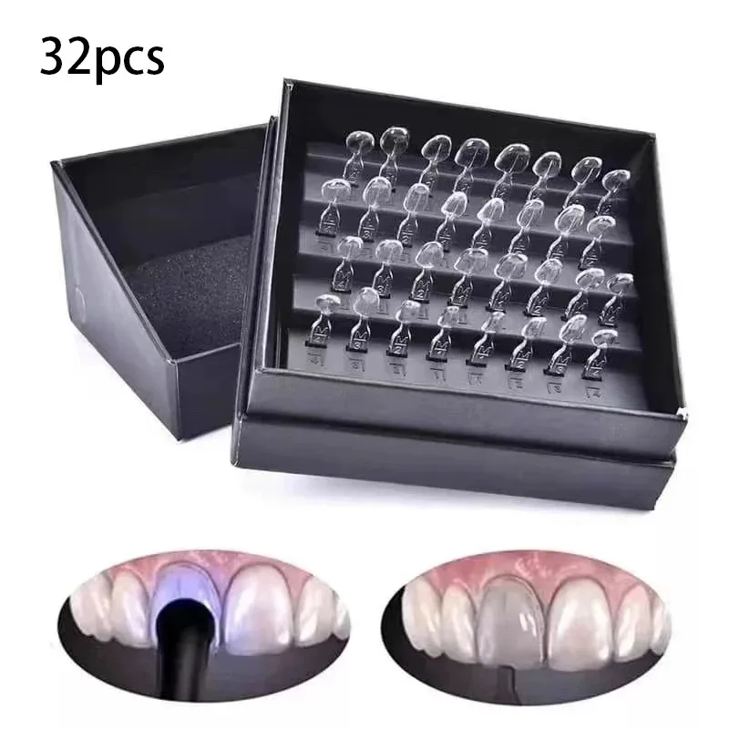 Teeth Whitening Moulds - 32 قطعة/المجموعة مجموعة قوالب الأسنان لقشرة