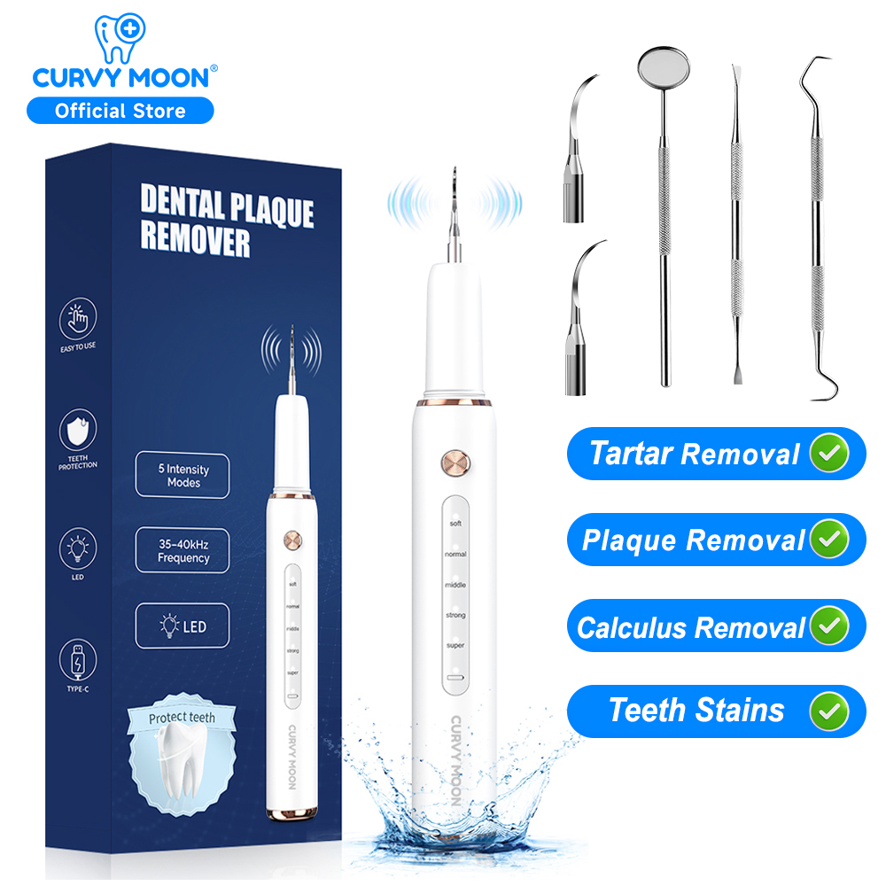 Teeth Whitening Mouthwash - منظف أسنان كهربائي بالموجات فوق الصوتية،