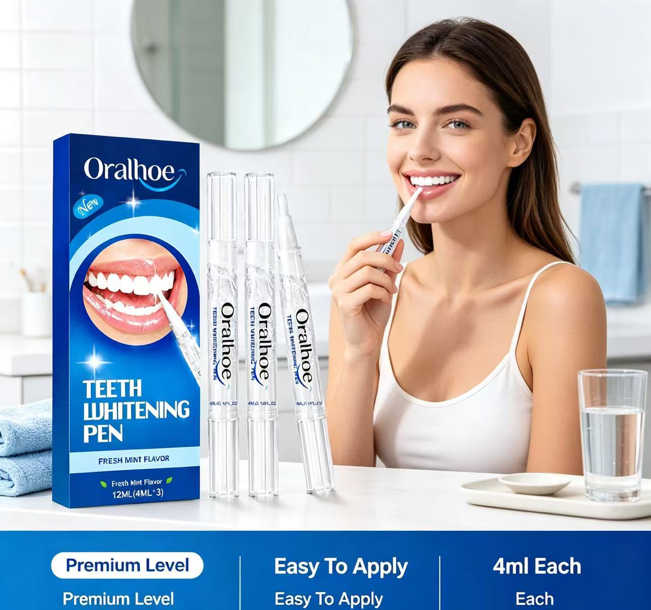 مجموعة أقلام تبييض الأسنان أور - مراجعة Teeth Whitening Pens وسعره
