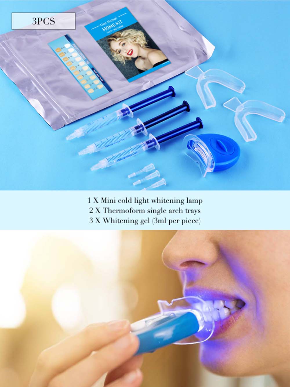 أعلى جودة بيروكسيد الأسنان تبي - مراجعة Teeth Whitening Kit وسعره